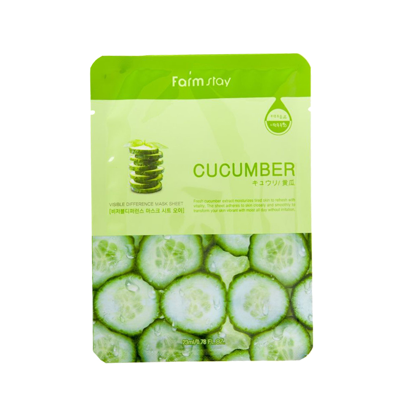 

Тканевая маска для лица FarmStay Visible Difference с экстрактом огурца 23 мл