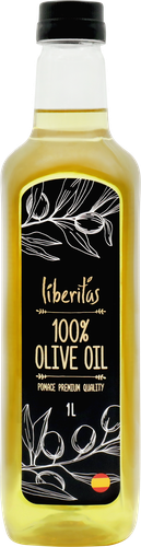 

Масло оливковое LIBERITAS Pomace рафинированное c добавлением нерафинированного 1000 мл