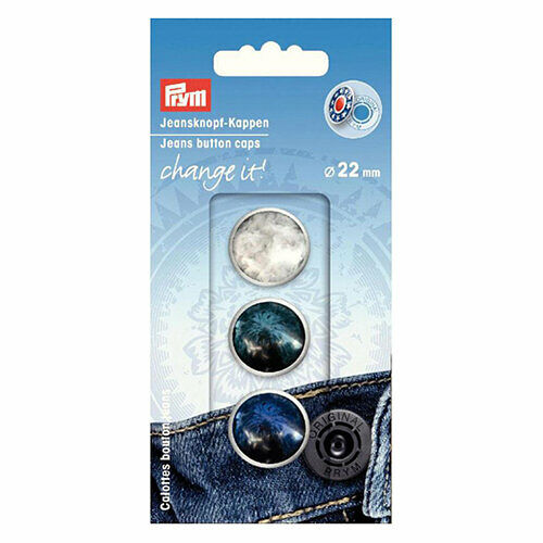 Декоративные шляпки для кнопок Change it Гламур 3шт Prym