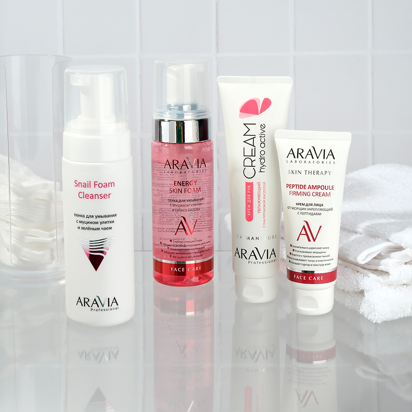 

Крем для лица Aravia Laboratories Face Care от морщин укрепляющий с пептидами 50 мл
