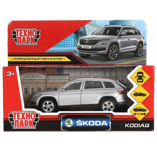 Машина металл Skoda kodiaq матовый