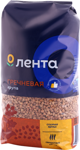 

Крупа гречневая Лента ядрица, 900г