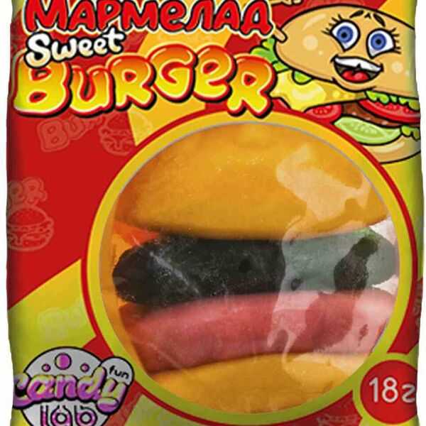 Мармелад жевательный Fun Candy в форме бургера