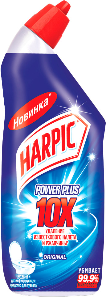 

Средство Harpic Power Plus Original дезинфицирующее для туалета 700 мл