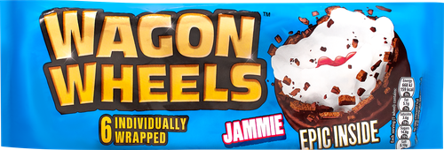 

Печенье Wagon Wheels с суфле и джемом 228 г