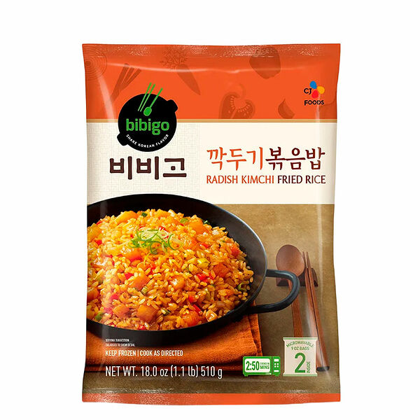 Жареный рис с кимчи из редьки дайкон Bibigo, 510 г