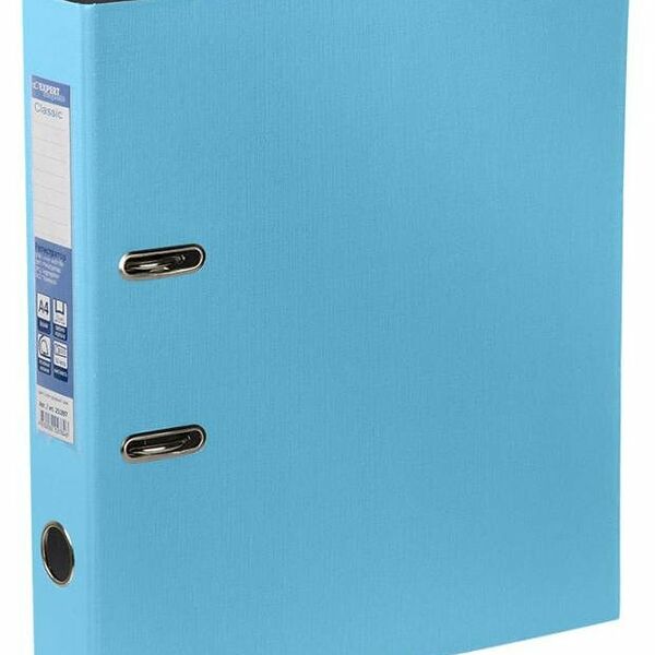 Регистратор Expert Complete А4 PVC голубой, 1 шт