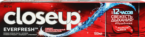 

Зубная паста CloseUp Evefresh Жаркая Мята 100 мл