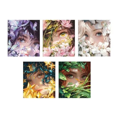 Тетрадь в клетку Зеркало души, 48 л, в ассортименте