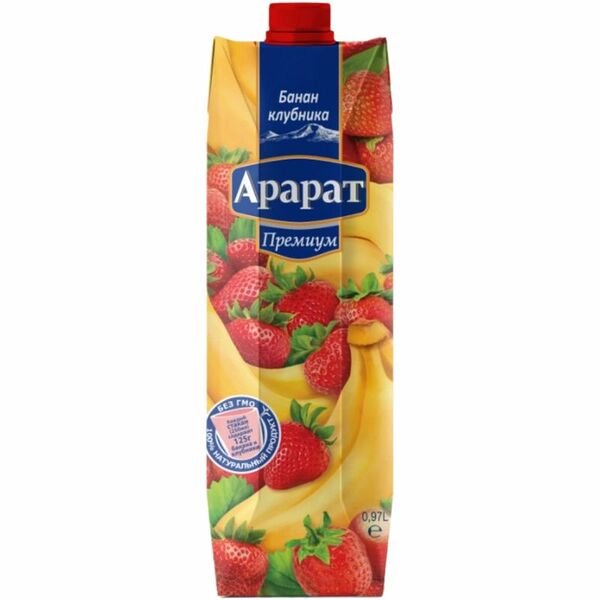 Напиток Арарат Премиум банан-клубника