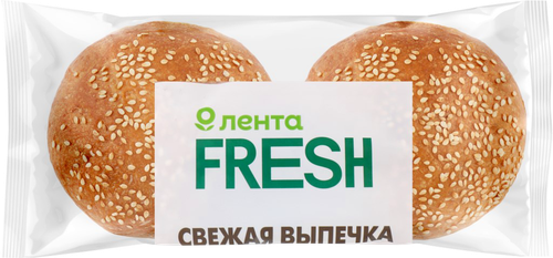 

Булочка для гамбургера ЛЕНТА FRESH, 60г