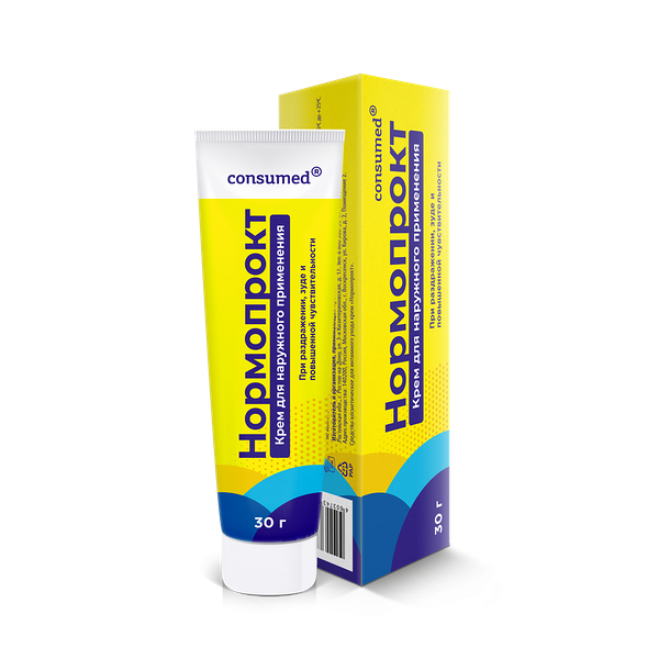 Крем Consumed Нормопрокт при геморрое 30 г