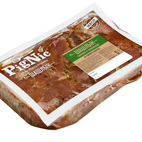 Шашлык из свинины в маринаде PigNi вес