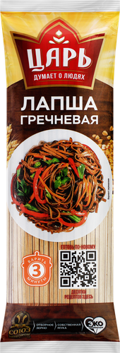

Лапша Царь Соба гречневая, 400 г