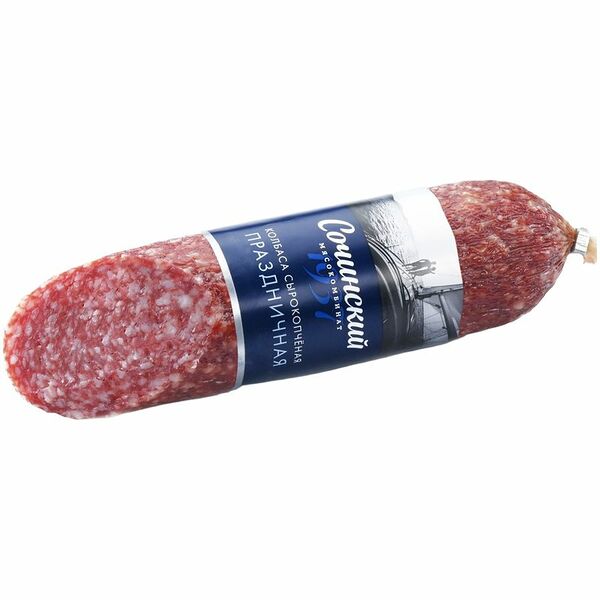 Колбаса сырокопчёная Сочинский МК Праздничная