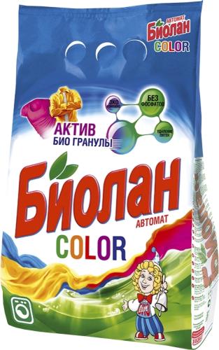 

Стиральный порошок Биолан Color Автомат 4 кг