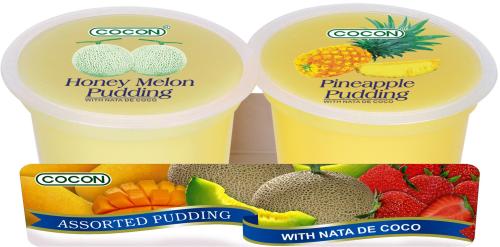 

Пудинг фруктовый Cocon Дыня медовая-Ананас 236 г