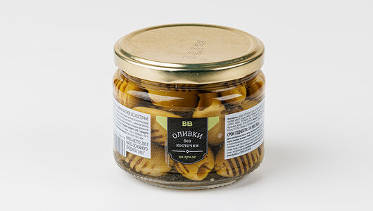 Оливки на гриле без косточки стекло