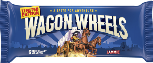 

Печенье Wagon Wheels с суфле и джемом 228 г