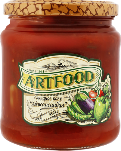 

Овощное рагу Art Food Аджапсандал 460 г