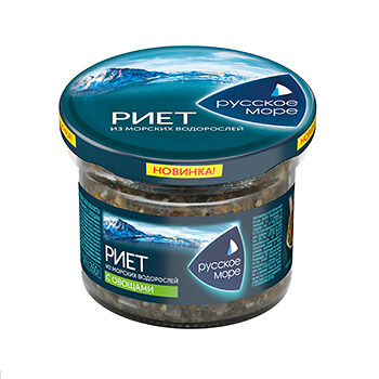 Салат Русское море из морской капусты маринованной Риет с овощами