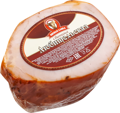 

Свинина Мясная лавка Любительская копчено-вареная категории Б вес до 800 г