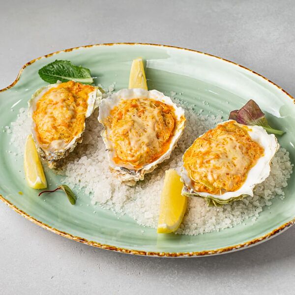 Устрицы запеченные