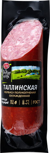 Колбаса полукопченая Родные места Таллинская