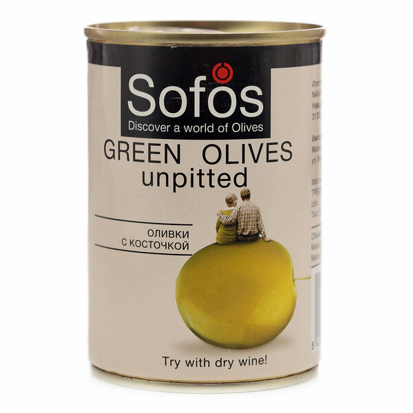 Оливки с косточкой ТМ Sofos (Софос)