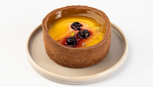 Тарталетка Манго-маракуйя веган