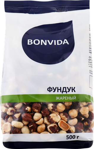 

Фундук Bonvida жареный 500 г
