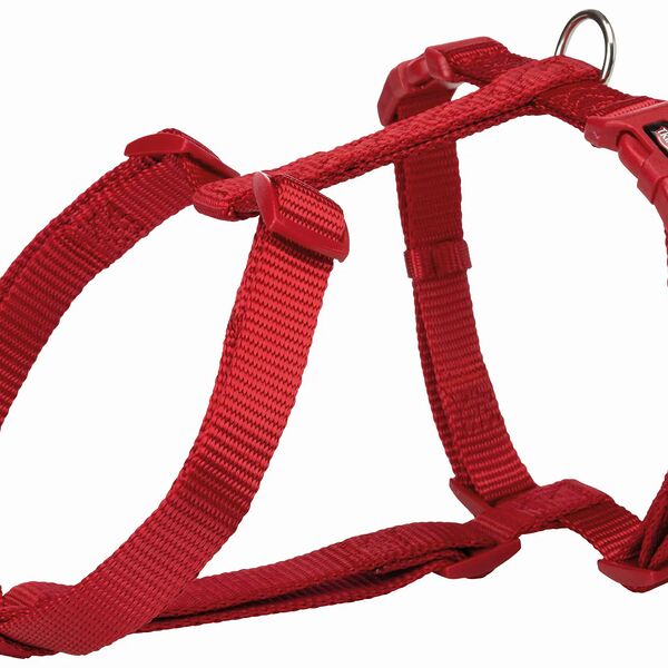 Трикси Шлейка Premium H-Harness, S–M: 42–60 см/15 мм, красный