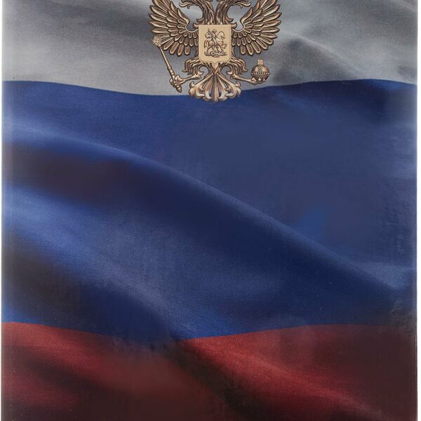 Бизнес-тетрадь А5,120л,7БЦ,клетка Attache Economy Госсимволика