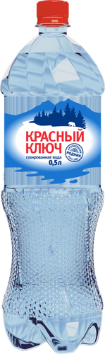 

Вода питьевая газированная Красный Ключ 0.5 л