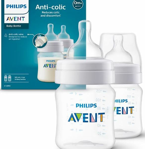 Бутылочка для кормления Anti-colic, 0+ мес 125мл 2шт