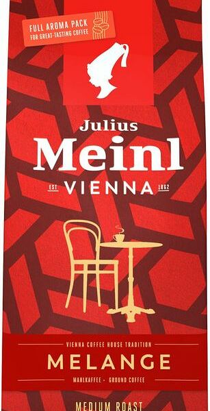 Кофе Julius Meinl Меланж Венская Коллекция натуральный жареный молотый 220 г
