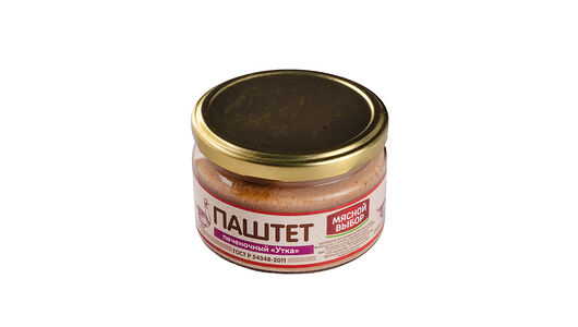 Паштет из печени Мясной выбор Утка