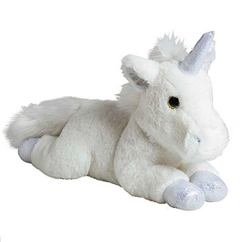 Мягкая игрушка Molly Единорог серебро 35см, Китай