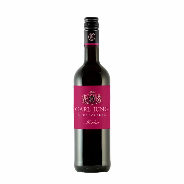 Вино безалкогольное Carl Jung Merlot красное полусухое 0,75 л