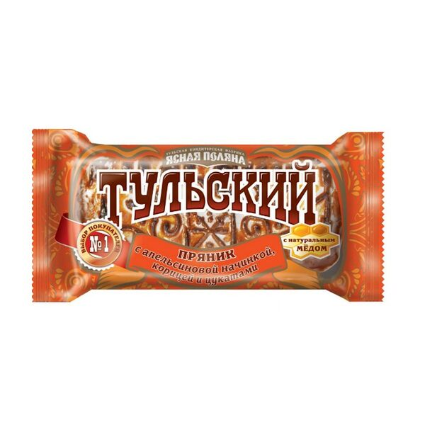 Пряник Ясная Поляна Тульский Апельсин-корица-цукаты 140 г