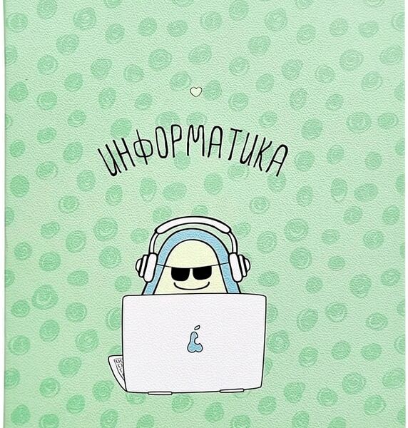 Тетрадь общая Be Smart Avocado Информатика 165*203мм клетка 48л