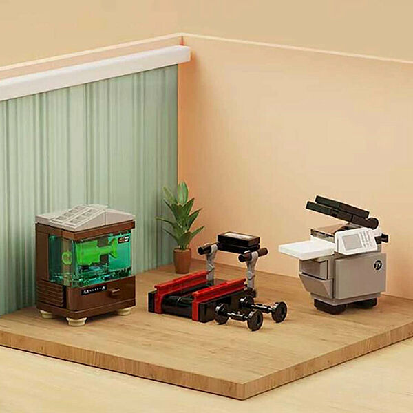 Конструктор Decool 55002-02_MK Конструктор Мини Спортзал