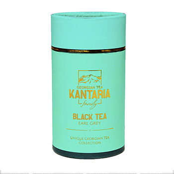 Чай чёрный KANTARIA с бергамотом 100 г, Грузия