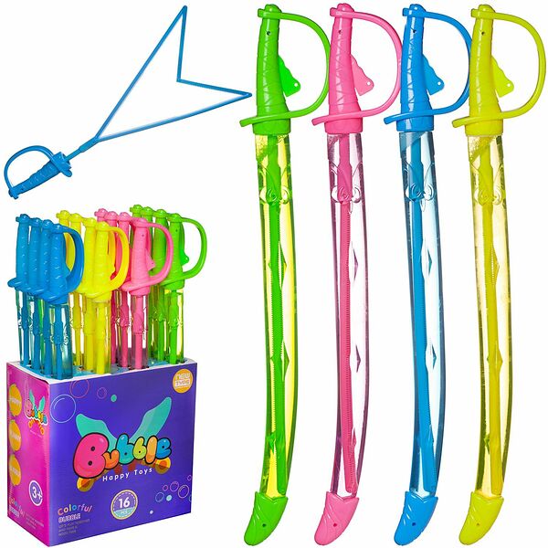 Пузыри мыльные Junfa Сабля 60 см, 235мл в дисплее