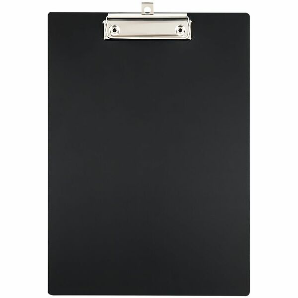 Планшет с зажимом СТАММ А4, 1000 мкм, черный ММ-32248