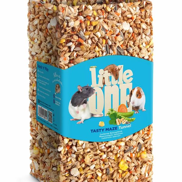 Лакомство-игрушка для грызунов Little One Туннель средний 270 г