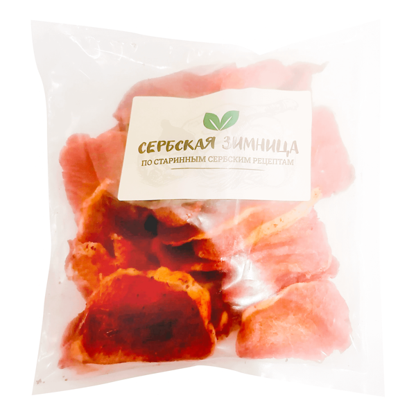 Вяленое мясо свинины Сербская Зимница с паприкой