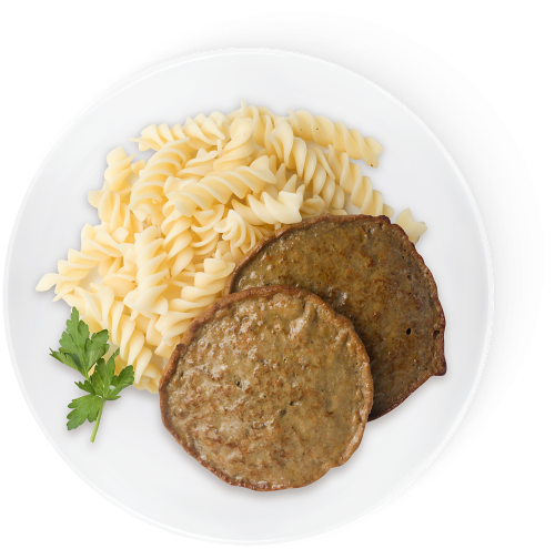 Оладьи М-Кухня печеночные с макаронами