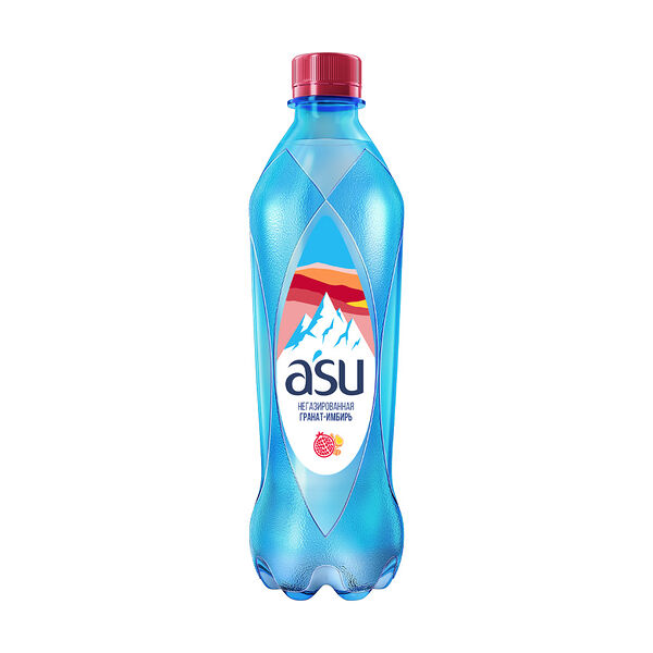 Вода, Asu, 0,5 л, с фруктовым вкусом, в ассортименте