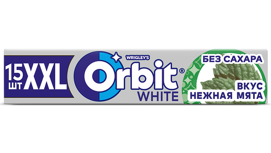 Жевательная резинка Orbit Нежная мята XXL 20.4 г